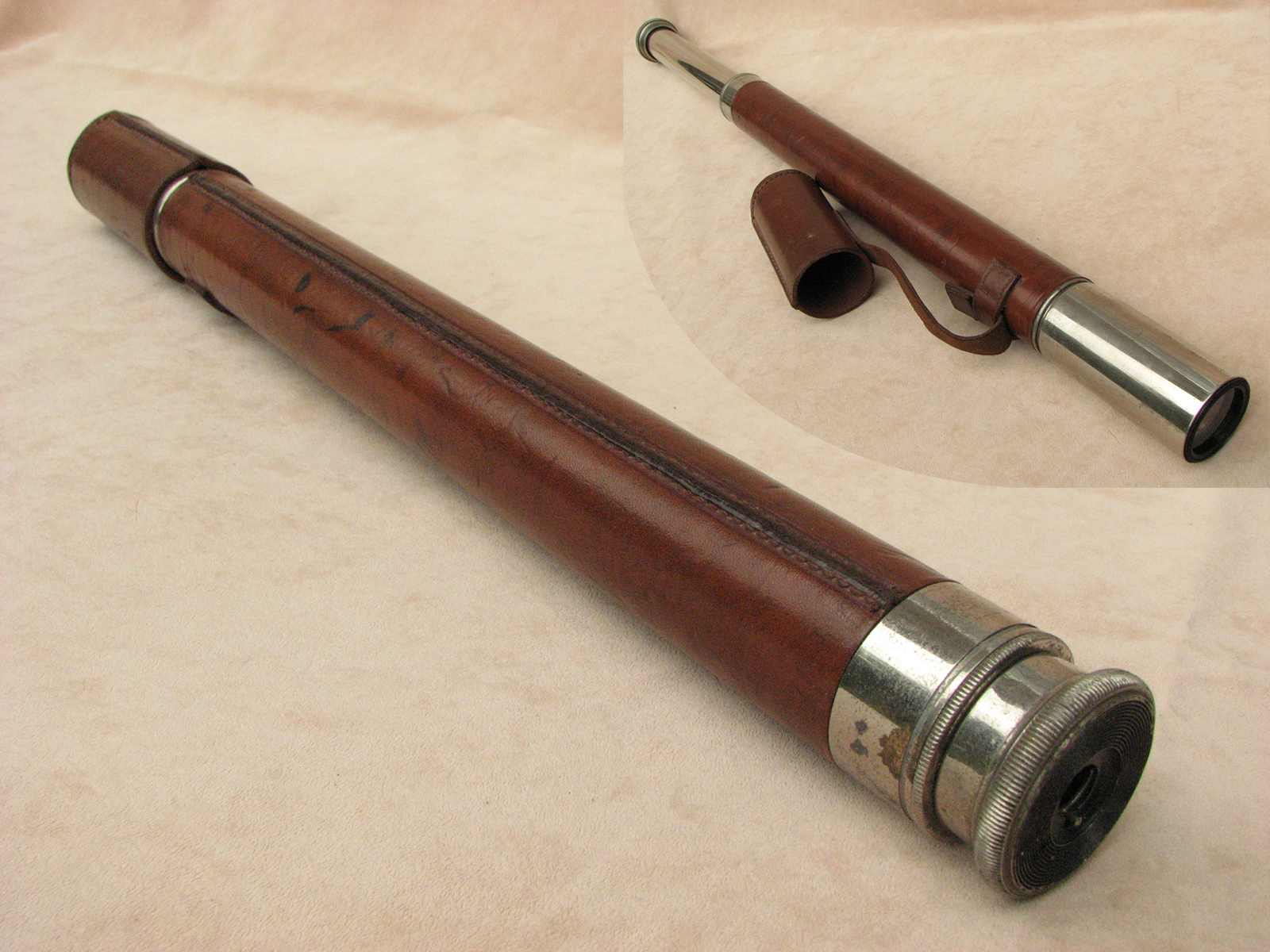 WW2 Canadian Kodak Company Officer of the Watch Naval telescope